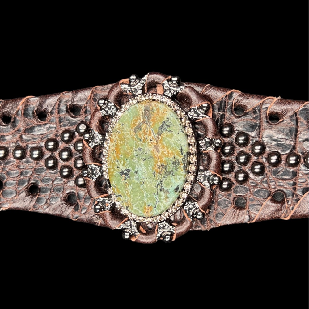 Leather Rock USA bracelet